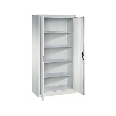 C+P Gabinete de taller gris claro - Solución de almacenamiento C+P Gabinete de taller gris claro - Solución de almacenamiento