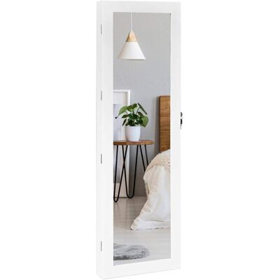 Costway - Armario Joyero LED 37x8.5x120 - Cerradura - Joyero Costway - Armario Joyero LED 37x8.5x120 - Cerradura - Joyero