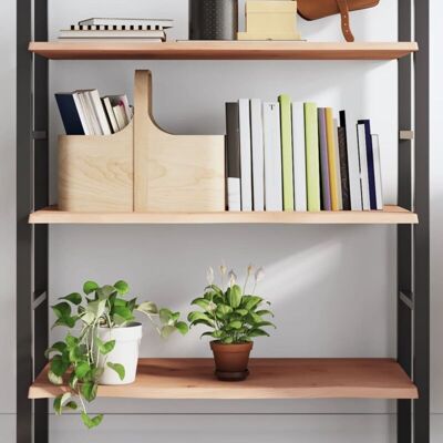 Vidaxl - Estante De Pared Madera Maciza De Roble Sin Tratar 100x50x2 Cm Vidaxl - Estante De Pared Madera Maciza De Roble Sin Tratar 100x50x2 Cm