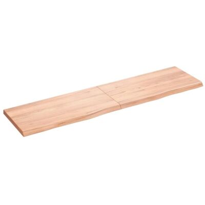 Estante Pared Madera Roble Tratada Marrón Claro 160x40x(2-4) Cm Vidaxl Estante Pared Madera Roble Tratada Marrón Claro 160x40x(2-4) Cm Vidaxl