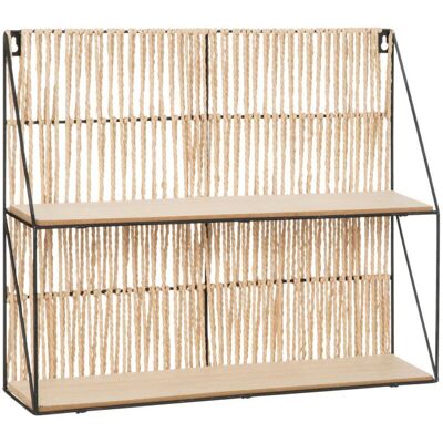 Atmosphera - Estanteríacosy Cuerda Y Metal - 48x40 Cm Créateur D'Intérieur Atmosphera - Estanteríacosy Cuerda Y Metal - 48x40 Cm Créateur D'Intérieur