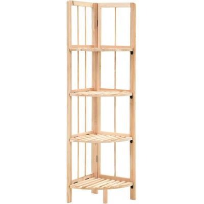 Estante De Esquina De Madera De Cedro 27x27x110 Cm Vidaxl Estante De Esquina De Madera De Cedro 27x27x110 Cm Vidaxl