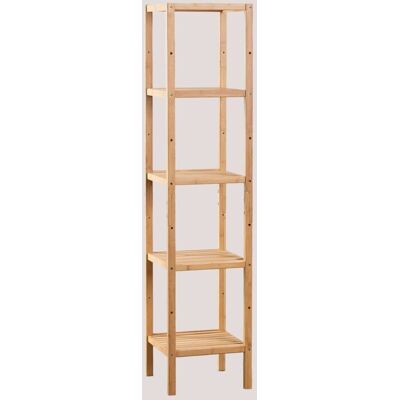 Estantería en Bambú Zarak de Sklum - Estantería de Bambú Natural - 145.5 cm Estantería en Bambú Zarak de Sklum - Estantería de Bambú Natural - 145.5 cm