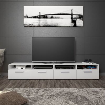 Vicco - Mueble Bajo Para Tv Diego, Blanco, 95 X 38 Cm Vicco - Mueble Bajo Para Tv Diego, Blanco, 95 X 38 Cm
