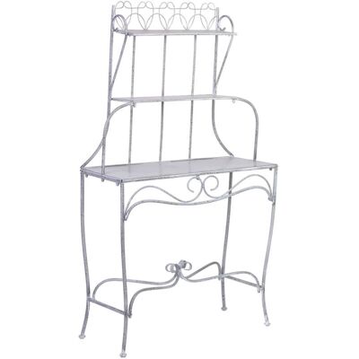 Wanderlust Deco - Expositor Estantería De Metal Con 2 Baldas 90.81x36.83x158.12h Cm Wanderlust Deco - Expositor Estantería De Metal Con 2 Baldas 90.81x36.83x158.12h Cm