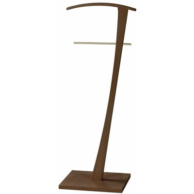 Herdasa Galán 310 Barra de ropa de madera cromo satinado Herdasa Galán 310 Barra de ropa de madera cromo satinado