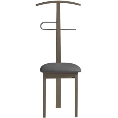 HERDASA Galán 364 Con Asiento Herrajes Cromado Satinado Lacado En Moka, 108 Cm(alto)46 Cm(ancho)44 Cm(largo) HERDASA Galán 364 Con Asiento Herrajes Cromado Satinado Lacado En Moka, 108 Cm(alto)46 Cm(ancho)44 Cm(largo)