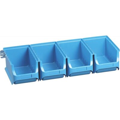 Allit Juego Cajas De Estantes Azul 600x240x125 Mm Allit Juego Cajas De Estantes Azul 600x240x125 Mm