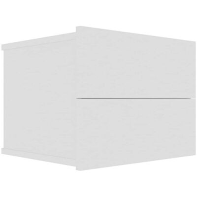 Mesita De Noche Madera Contrachapada Blanco 40x30x30 Cm Vidaxl Mesita De Noche Madera Contrachapada Blanco 40x30x30 Cm Vidaxl
