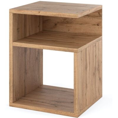Mesita de noche Wotan roble 30 CM - Muebles de dormitorio - Diseño moderno, Tablero laminado duradero, Acceso fácil Mesita de noche Wotan roble 30 CM - Muebles de dormitorio - Diseño moderno, Tablero laminado duradero, Acceso fácil