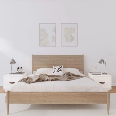 Mesitas De Noche 2 Uds Madera Maciza Pino Blanco 40x34x35 Cm Vidaxl Mesitas De Noche 2 Uds Madera Maciza Pino Blanco 40x34x35 Cm Vidaxl