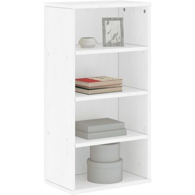 Vidaxl - Mueble Auxiliar Odda Blanco 40x24x79 Cm Madera Maciza De Pino Vidaxl - Mueble Auxiliar Odda Blanco 40x24x79 Cm Madera Maciza De Pino