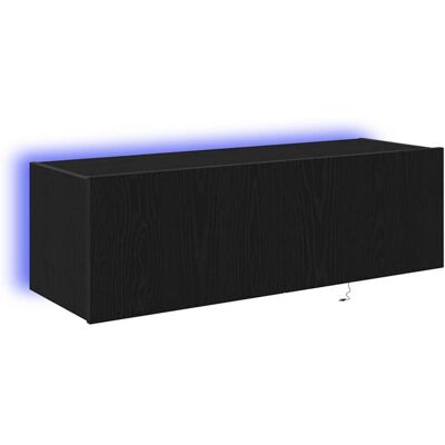 Vidaxl Gabinete de pared para TV con luces LED - Gabinete de pared para TV Vidaxl Gabinete de pared para TV con luces LED - Gabinete de pared para TV