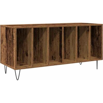 VIDAXL Armario de almacenamiento de madera - 100x38x48 cm - Marrón - Rectangular - Solución moderna de almacenamiento VIDAXL Armario de almacenamiento de madera - 100x38x48 cm - Marrón - Rectangular - Solución moderna de almacenamiento