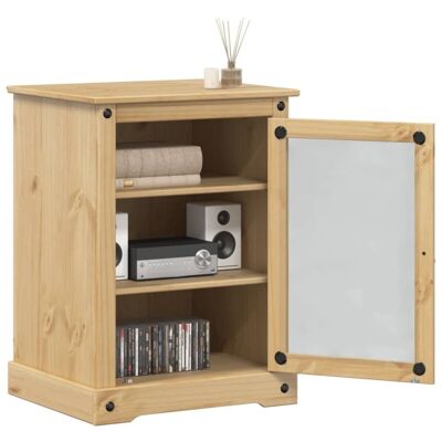 Vidaxl - Mueble Hifi Corona Madera Maciza De Pino 60x50x82 Cm Vidaxl - Mueble Hifi Corona Madera Maciza De Pino 60x50x82 Cm