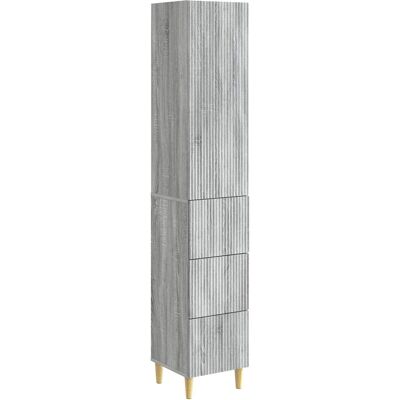 Juego De Armarios 2 Uds. Sonoma Gris Madera De Ingeniería Vidaxl Juego De Armarios 2 Uds. Sonoma Gris Madera De Ingeniería Vidaxl