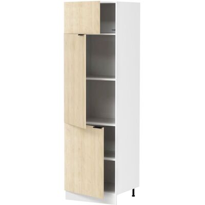 Armario de Cocina VCM Fasola - Blanco / Roble Miel - 3 Puertas Armario de Cocina VCM Fasola - Blanco / Roble Miel - 3 Puertas