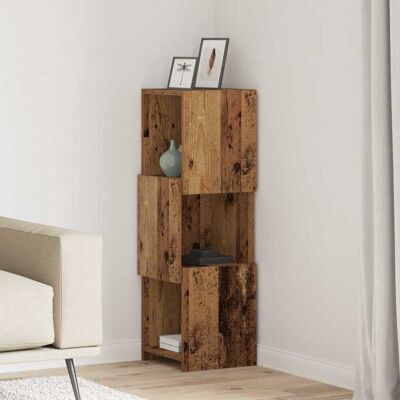 Vidaxl Armario De Esquina 30,5x30x95cm Madera De Ingeniería Vidaxl Armario De Esquina 30,5x30x95cm Madera De Ingeniería