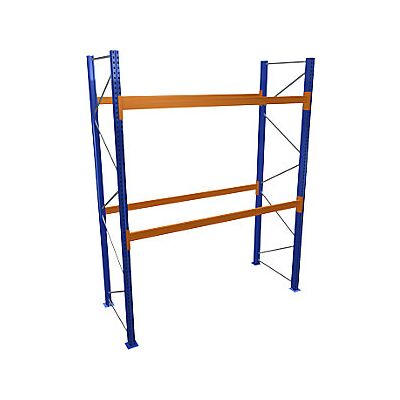 SCHULTE Estantería Para Palets Azul/naranja H X A X P 3500 X 2700 X SCHULTE Estantería Para Palets Azul/naranja H X A X P 3500 X 2700 X