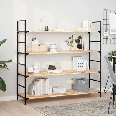 Vidaxl - Estantes Flotantes 4 Uds Madera Acacia Sin Tratar 140x40x2 Cm Vidaxl - Estantes Flotantes 4 Uds Madera Acacia Sin Tratar 140x40x2 Cm