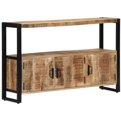 Helloshop26 - Aparador Consola Mueble Auxiliar De Almacenaje 120 Cm Madera Maciza De Mango 4402226 Helloshop26 - Aparador Consola Mueble Auxiliar De Almacenaje 120 Cm Madera Maciza De Mango 4402226