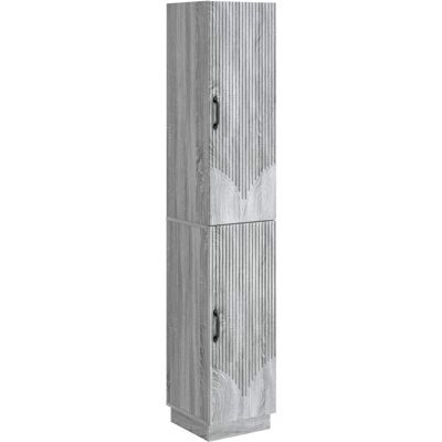Juego De Armarios 2 Uds. Sonoma Gris Madera De Ingeniería Vidaxl Juego De Armarios 2 Uds. Sonoma Gris Madera De Ingeniería Vidaxl