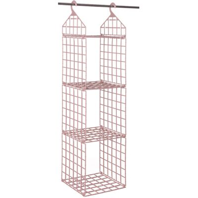 OEM Organizadores De Armario Colgantes Ajustables, Plegables Y Separables De 3 A 5 Niveles Con Cesta De Almacenamiento (rosa) - 3 Especificaciones///// OEM Organizadores De Armario Colgantes Ajustables, Plegables Y Separables De 3 A 5 Niveles Con Cesta De Almacenamiento (rosa) - 3 Especificaciones/////