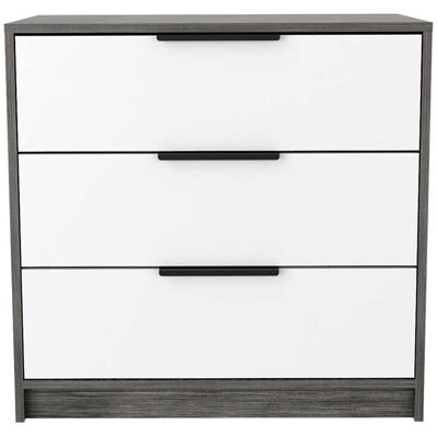 TUHOME CONCEPT Comoda Kaia De Tres Cajones Con Amplio Almacenamiento TUHOME CONCEPT Comoda Kaia De Tres Cajones Con Amplio Almacenamiento