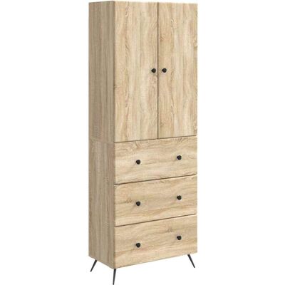 Juego De Armarios 2 Uds. 66 X 34,5 X 90 Cm Madera De Ingeniería Vidaxl Juego De Armarios 2 Uds. 66 X 34,5 X 90 Cm Madera De Ingeniería Vidaxl