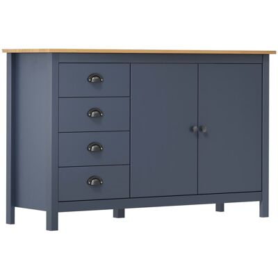 Mesita De Noche Hill Madera Maciza De Pino Gris 130x40x80 Cm Vidaxl Mesita De Noche Hill Madera Maciza De Pino Gris 130x40x80 Cm Vidaxl