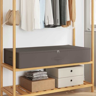 Vidaxl Caja De Almacenamiento 24 Uds. Tejido No Tejido 90 L Gris Vidaxl Caja De Almacenamiento 24 Uds. Tejido No Tejido 90 L Gris
