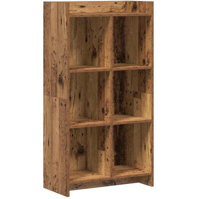 Estantería Madera Envejecida 59 X 30 X 111 Cm Vidaxl Estantería Madera Envejecida 59 X 30 X 111 Cm Vidaxl