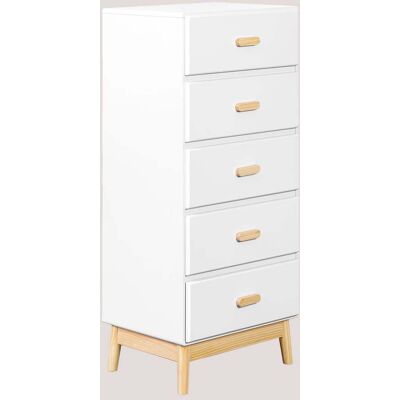 SKLUM Infantil Blanco MDF Cajonera - Organizador para Habitación Infantil SKLUM Infantil Blanco MDF Cajonera - Organizador para Habitación Infantil