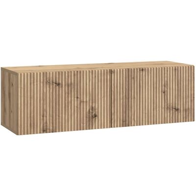Mueble Para Tv De Pared 98 X 31 X 30 Cm Roble Artisan Vidaxl Mueble Para Tv De Pared 98 X 31 X 30 Cm Roble Artisan Vidaxl