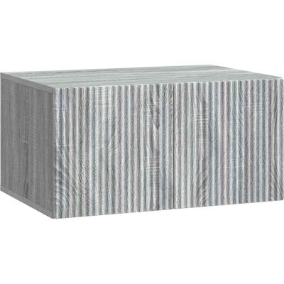Mueble Para Tv De Pared Gris Sonoma 59,5 X 41 X 30 Cm Vidaxl Mueble Para Tv De Pared Gris Sonoma 59,5 X 41 X 30 Cm Vidaxl