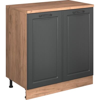 Armario De Ampliación Rion, Antracita Casa De Campo/roble Dorado, 80 X 46 Cm Sin Inclinación Con 2 Puertas, Vicco Armario De Ampliación Rion, Antracita Casa De Campo/roble Dorado, 80 X 46 Cm Sin Inclinación Con 2 Puertas, Vicco