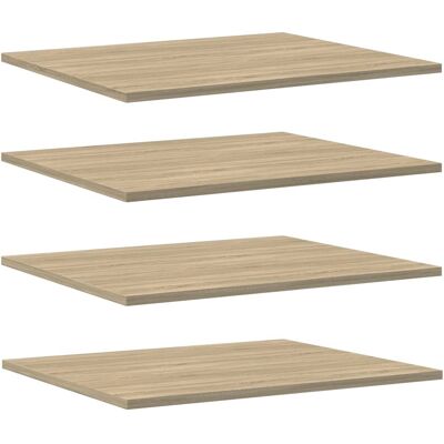 Estante Estantería 8 Uds Contrachapada Roble Sonoma 60x50x1,5cm Vidaxl Estante Estantería 8 Uds Contrachapada Roble Sonoma 60x50x1,5cm Vidaxl