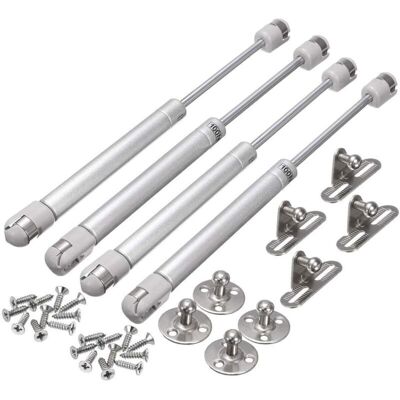 OEM Amortiguadores De Gas Para Muebles – Juego De 4 Amortiguadores Neumáticos, 100 N, Brazo Hidráulico Ajustable Para Puertas De Armarios Y Puertas Abatibles. OEM Amortiguadores De Gas Para Muebles – Juego De 4 Amortiguadores Neumáticos, 100 N, Brazo Hidráulico Ajustable Para Puertas De Armarios Y Puertas Abatibles.