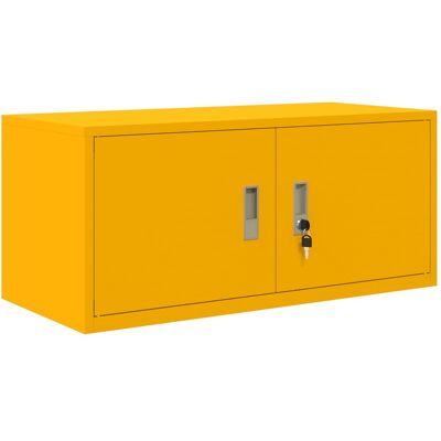 Armario De Almacenamiento Amarillo Mostaza 90 X 40 X 40 Cm Vidaxl Armario De Almacenamiento Amarillo Mostaza 90 X 40 X 40 Cm Vidaxl