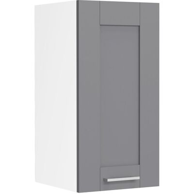 Armario de Pared VCM Colura - Moderno, Modular, Blanco/Antracita Armario de Pared VCM Colura - Moderno, Modular, Blanco/Antracita