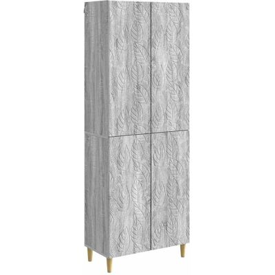 Juego De Armarios 2 Uds. Sonoma Gris Madera De Ingeniería Vidaxl Juego De Armarios 2 Uds. Sonoma Gris Madera De Ingeniería Vidaxl