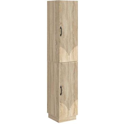 Juego De Armarios 2 Uds. Roble Sonoma Madera De Ingeniería Vidaxl Juego De Armarios 2 Uds. Roble Sonoma Madera De Ingeniería Vidaxl