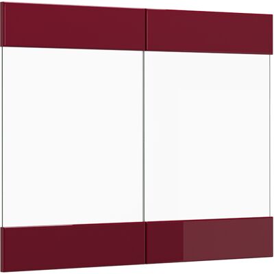 Frente De Cocina R-line, Rojo De Alto Brillo, 79.2 X 59 Cm Frente De Mueble Para Armario Mural Con Vitrina, Vicco Frente De Cocina R-line, Rojo De Alto Brillo, 79.2 X 59 Cm Frente De Mueble Para Armario Mural Con Vitrina, Vicco