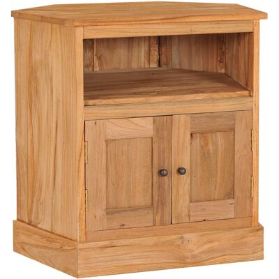 HELLOSHOP26 Aparador Buffet Cómoda Mueble Almacenaje Organizador Cocina Salón Rincón Salón 60 X 45 X 60 Cm Madera Maciza De Teca Marrón 020031750 HELLOSHOP26 Aparador Buffet Cómoda Mueble Almacenaje Organizador Cocina Salón Rincón Salón 60 X 45 X 60 Cm Madera Maciza De Teca Marrón 020031750