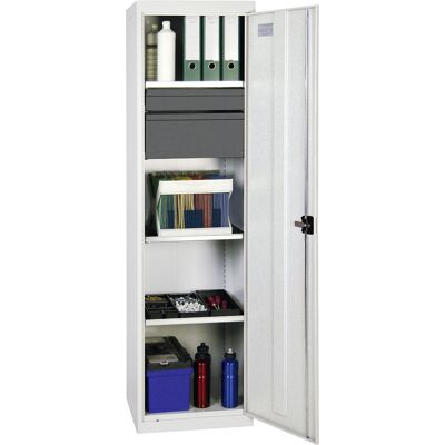 Stumpf Gabinete De Herramientas Y Materiales Serie 3000 Gris Claro + 1 Cajón 100 Mm + 1 Cajón 200 Mm + 3 Estantes Extraíbles - 3005707 Stumpf Gabinete De Herramientas Y Materiales Serie 3000 Gris Claro + 1 Cajón 100 Mm + 1 Cajón 200 Mm + 3 Estantes Extraíbles - 3005707