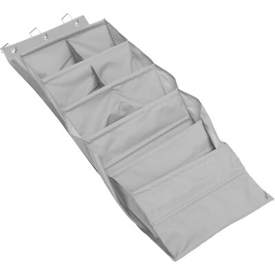 OEM Mueble De Almacenamiento Mural De 9 Compartimentos – Tejido No Tejido Gris – Puerta/pared – Hogar/oficina OEM Mueble De Almacenamiento Mural De 9 Compartimentos – Tejido No Tejido Gris – Puerta/pared – Hogar/oficina