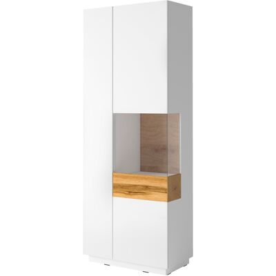 Vitrina SILKE Blanca Brillante - Vitrina Vitrina SILKE Blanca Brillante - Vitrina