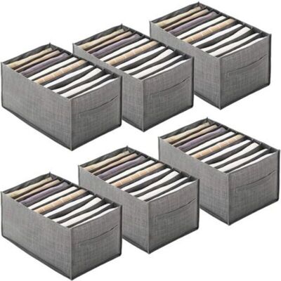 OEM Organizador De Cajones De 6 Piezas Para Camisas Y Ropa, Caja De Almacenamiento Portátil De Tela No Tejida, Organizador De Armario Plegable Con Compartimentos Para Jeans Y Suéteres (9 Rejillas Con Asa, OEM Organizador De Cajones De 6 Piezas Para Camisas Y Ropa, Caja De Almacenamiento Portátil De Tela No Tejida, Organizador De Armario Plegable Con Compartimentos Para Jeans Y Suéteres (9 Rejillas Con Asa,