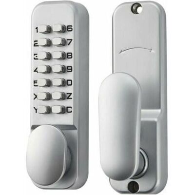 OEM -cerradura De Combinación Sin Llave Allide Zinc, Cerradura Mecánica De Código De Estilo Retro, Adecuada Para Garaje/hotel/oficina/estudio/almacén/archivador (plateada) OEM -cerradura De Combinación Sin Llave Allide Zinc, Cerradura Mecánica De Código De Estilo Retro, Adecuada Para Garaje/hotel/oficina/estudio/almacén/archivador (plateada)