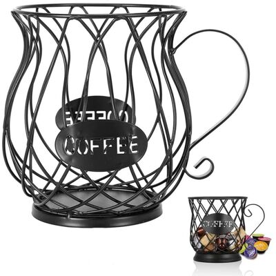 OEM Cesta Para Cápsulas De Café (negra), Soporte Para Cápsulas De Café, Cesta Para Cápsulas De Café, Cesta De Almacenamiento De Cápsulas De Café OEM Cesta Para Cápsulas De Café (negra), Soporte Para Cápsulas De Café, Cesta Para Cápsulas De Café, Cesta De Almacenamiento De Cápsulas De Café